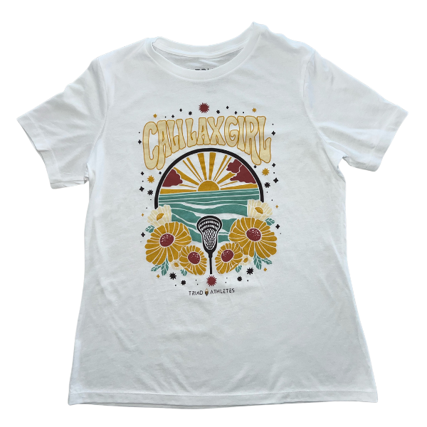 Cali Lax Girl T-shirt **Only Large and XL Left** BLACK