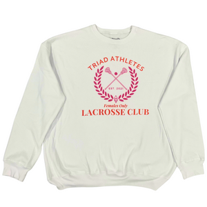 GIrls Lacrosse Sweatshirt Trendy Females Only Triad Athletes